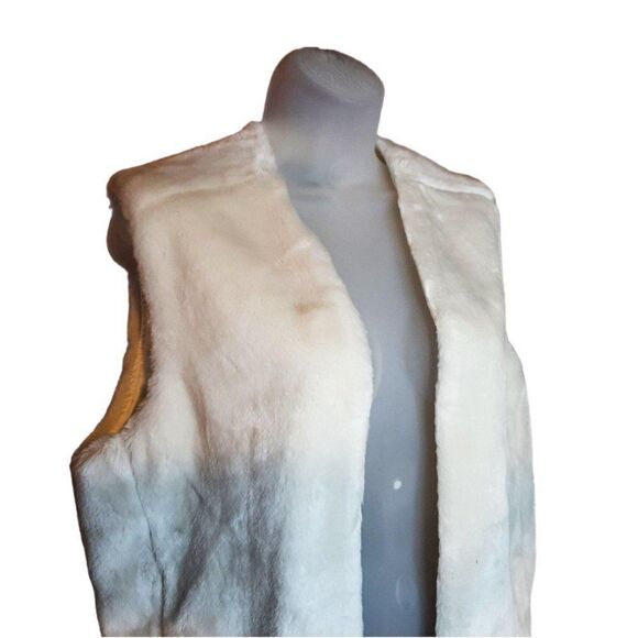 Vintage 90s The Limited Plush Vest sz S - Picture 2 of 4
